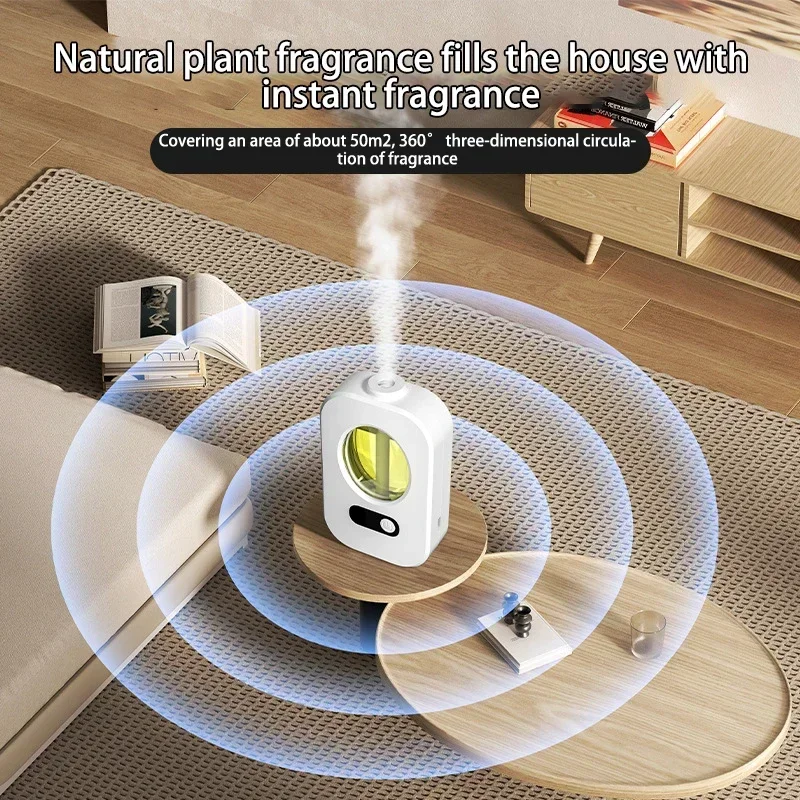 เครื่องเพิ่มความชื้นในอากาศแบบ USB กลิ่นหอมอโรมา สำหรับวางโต๊ะทำงาน เครื่องพ่นไอน้ำแบบกระจายกลิ่นหอมในบ้าน เครื่องเพิ่มความชื้นในอากาศแบบตั้งโต๊ะ อโรมาเธอราพี