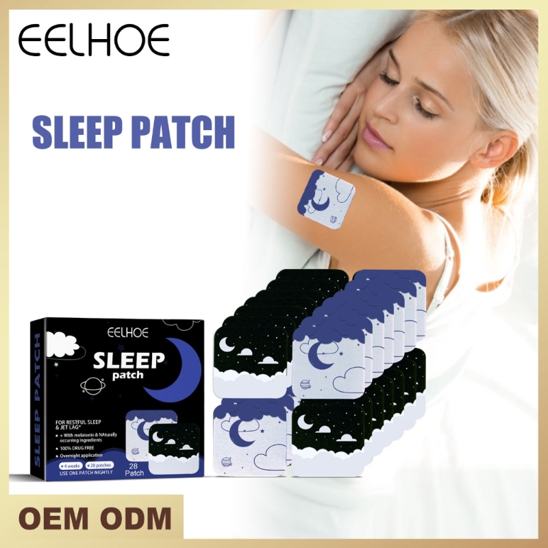 28 Uds parche ayuda para dormir pegatinas hierbas para dormir para mujeres y hombres Envío Directo