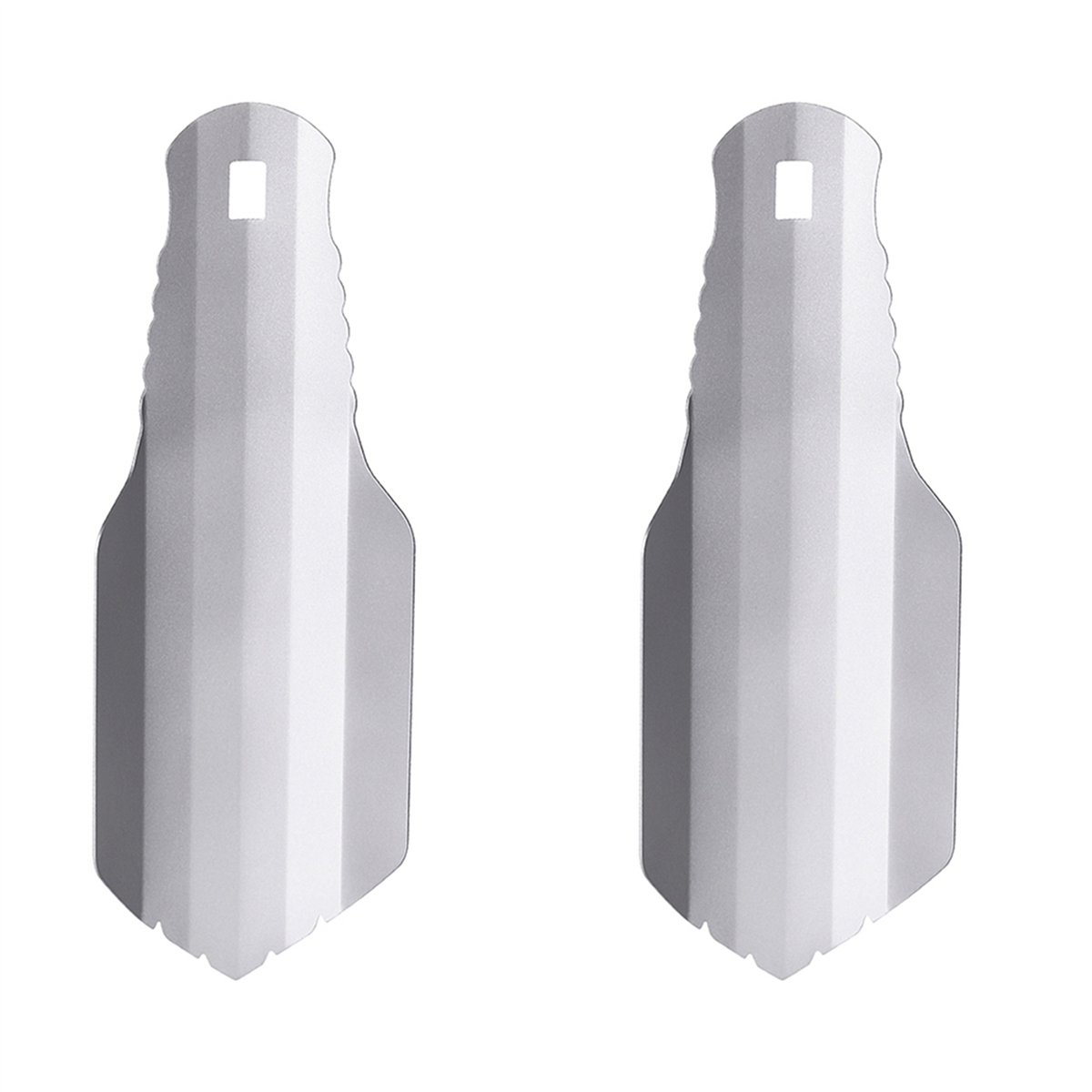 BAAU 2X Pure Titanium Ultralight Potty Trowel Outdoor Compact Poop Shovel/Trowel Multi Tool for Hiking Camping and Survival