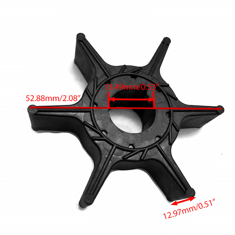 63V-44352-01 63V-44352-00 シエラ 18-3040 ウォーターポンプインペラ ヤマハ 9.9HP 15HP 20HP 63V-44352-01-00 63V-44352-00-00