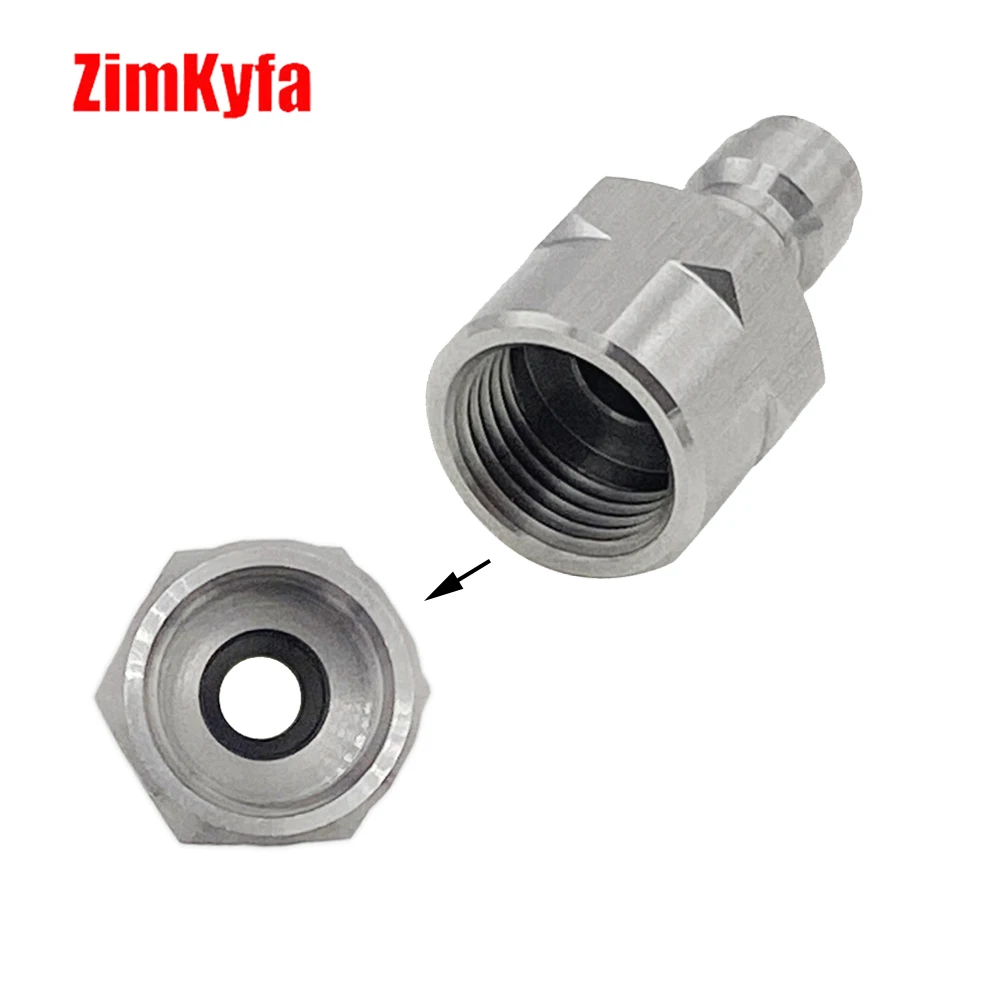CO2 Refill Filling Adapter Converter Connect to N2O Whipped Cream Cylinder 0.95L 580g, 0.99L 615g