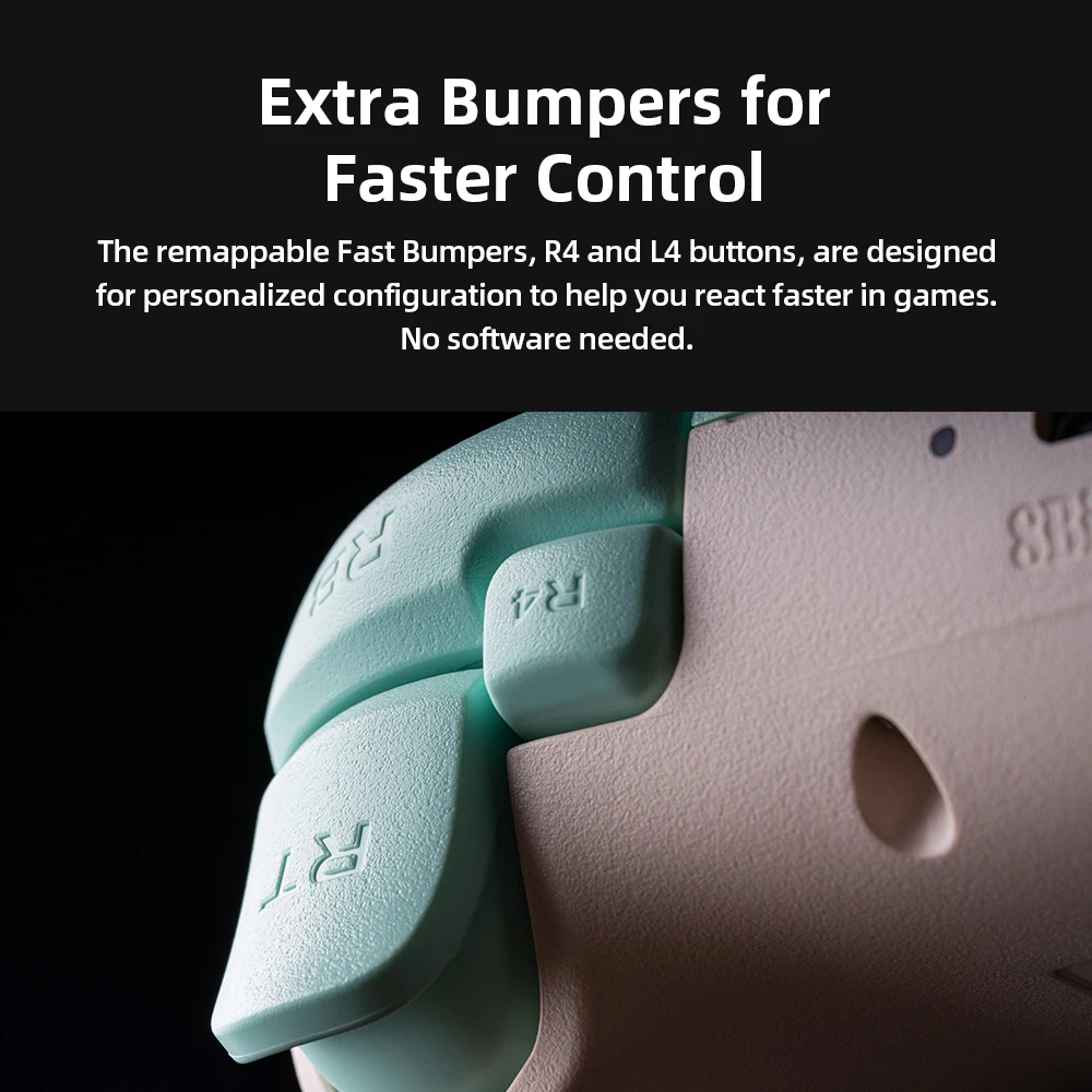 Беспроводной игровой контроллер 8BitDo Ultimate 2C для ПК, Windows 10, 11, Steam Deck, Raspberry Pi, аксессуары для геймпада Android