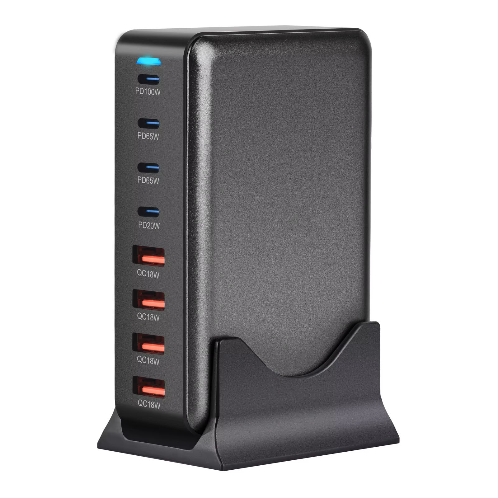 320W GaN 充電器 USB C 高速デスクトップ 8 ポート USB タイプ C PD 充電器高速充電 3.0 USB タイプ C 高速充電器 iPhone15 14 サムスン用