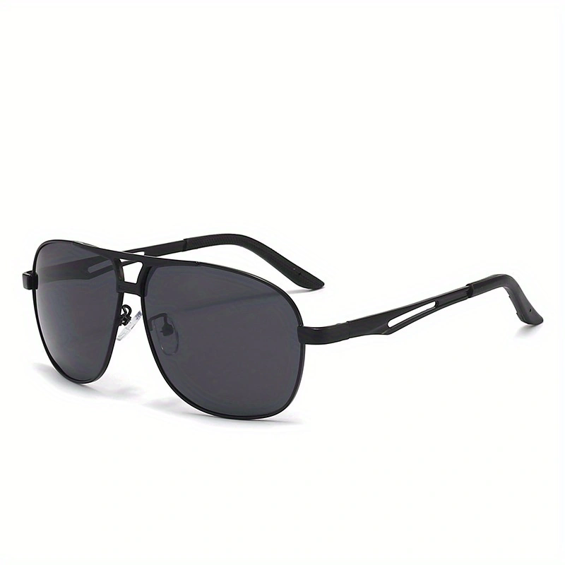 Modne gradientowe okulary przeciwsłoneczne dla mężczyzn duże oprawki pilotki okulary przeciwsłoneczne projekt antyrefleksyjne Lunette De Soleil Homme UV400