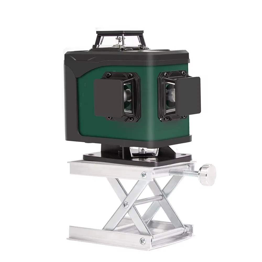 HILDA Accesorios versátiles para nivel láser Soporte de trípode ajustable Base de rotación 360 para trípode de interfaz de 1/4 de pulgada