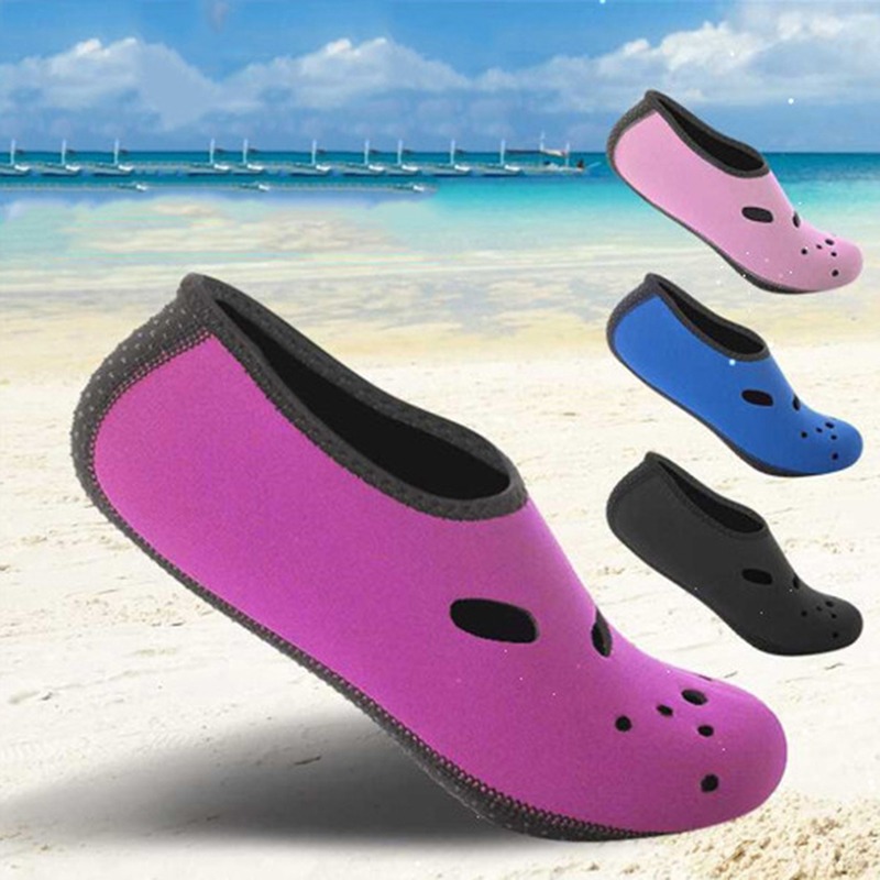 Calcetines de buceo para deportes acuáticos, zapatos de playa antideslizantes para mujer, calcetines de neopreno para natación, surf, zapatos de buceo para adultos, zapatos de agua