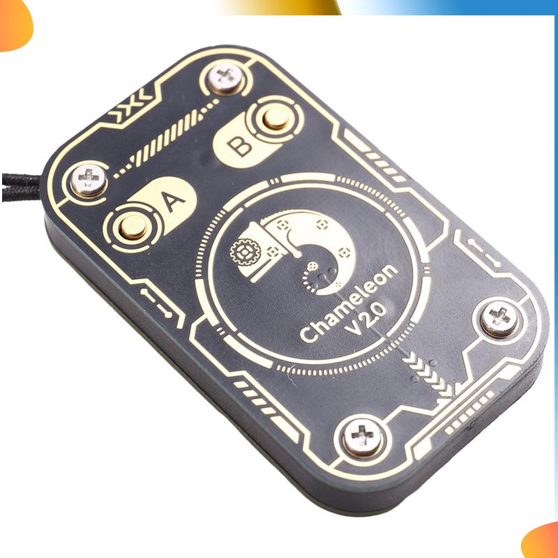 B48A Chameleon Ultra V2.0 RFID смарт-чип-эмулятор 125 кГц 13,56 МГц декодирование карт NFC Дубликатор + 3Xuid брелок/картаCUID