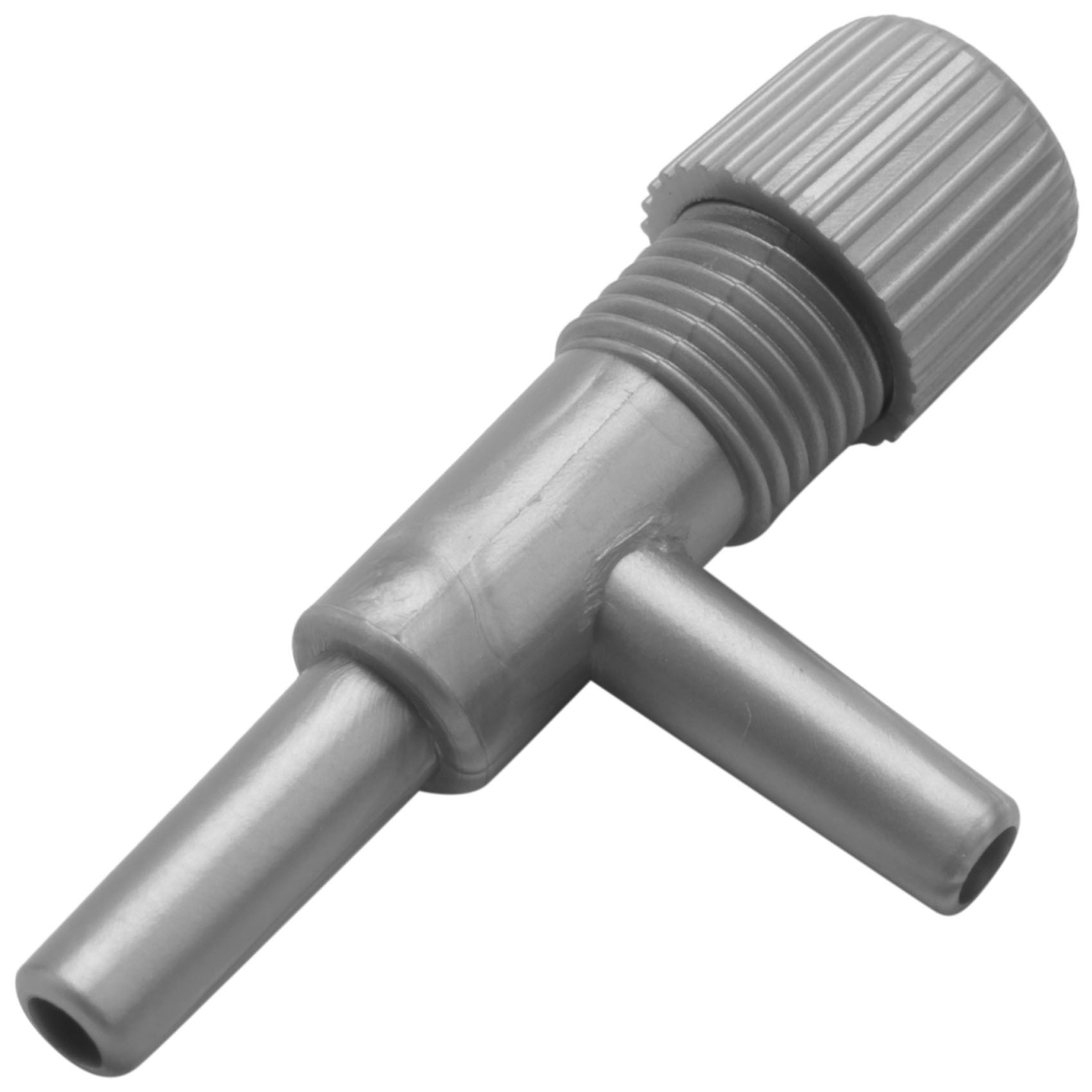 水族館酸素流量制御バルブ、20個、灰色