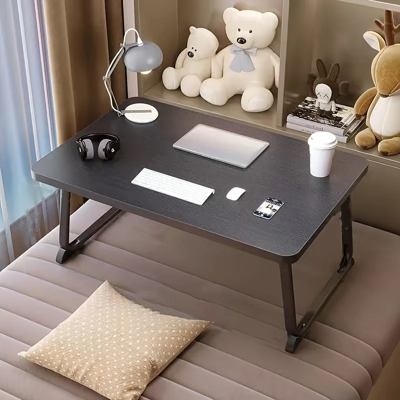 1pc 折りたたみ学習テーブル/ラップトップ/オフィス/怠惰なテーブル寝室、リビングルーム、屋外オフィス研究に最適