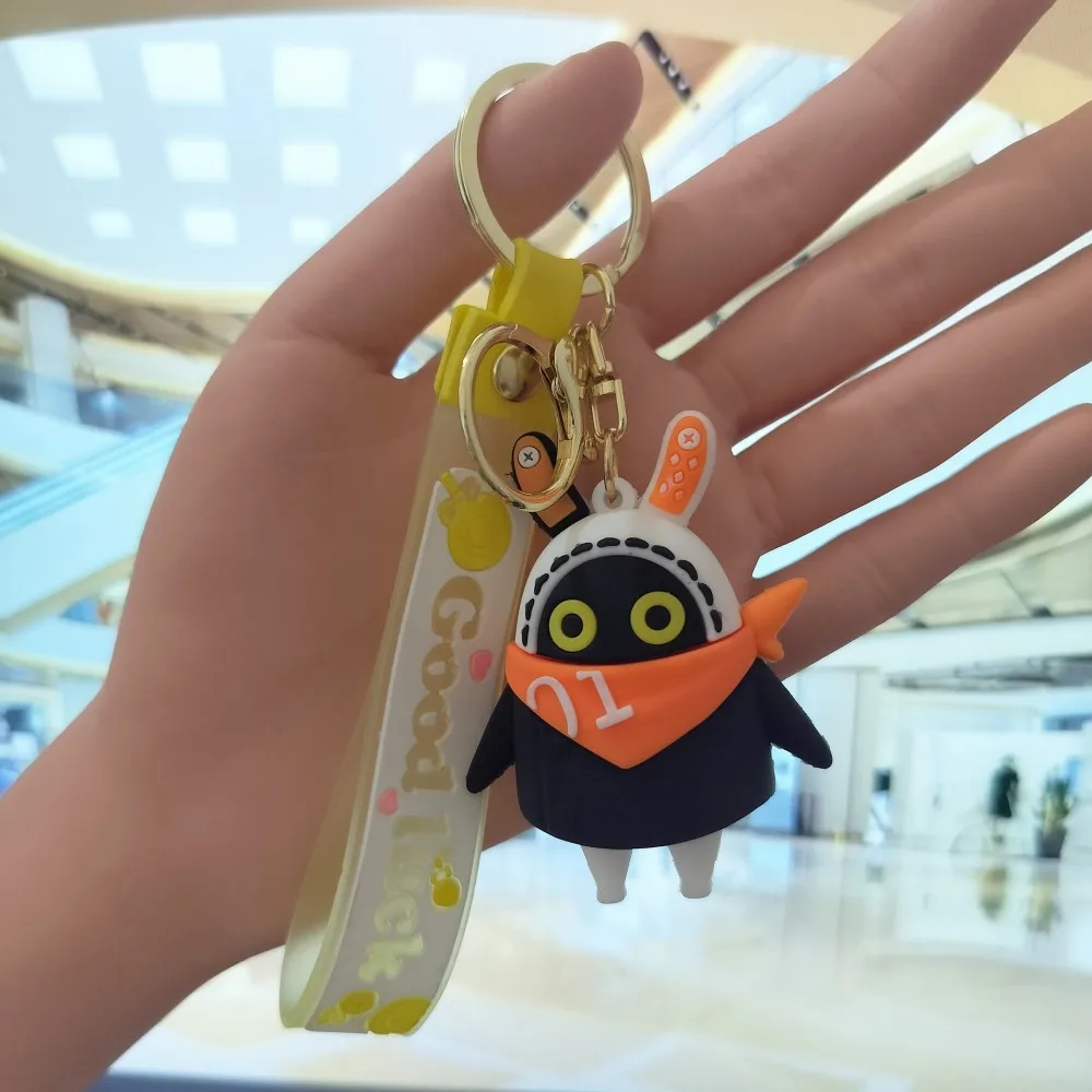 Anime Schattige Kleine Konijn Bangboo Cosplay Sleutelhanger PVC Tas Hanger Unisex Sleutelhanger Accessoire Sieraden Gift ﻿