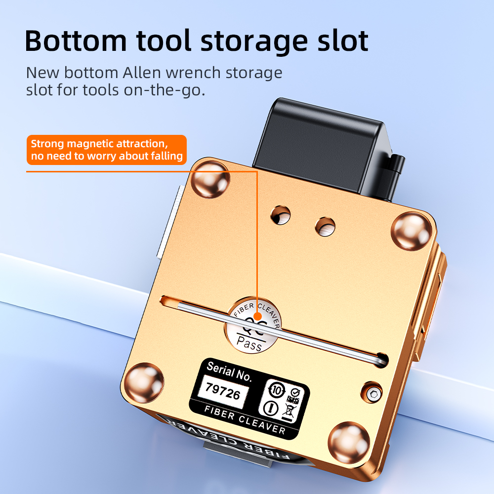 Hochpräziser Fusion Splicer Optical Fiber Cutter FTTH Optic Fiber Cleaver S09 Fiber Optic Cleaver