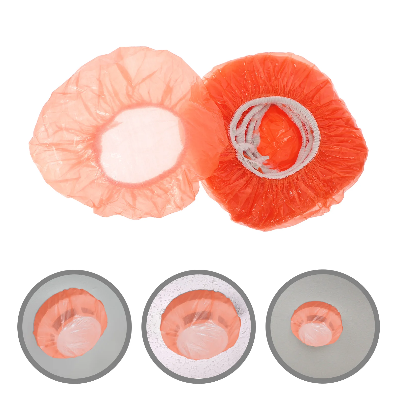 100Pcs Smoke Covers Bright Protective Dust Cover Fire Alarm Replacement Caps Compatible with Various Fire Detectors