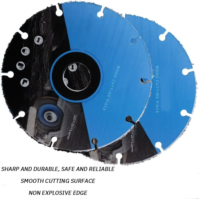 110*20mm Woodworking Special Saw Blade Brazed Multipurpose Woodworking Circular Cutting Blade Wood Steel Nail Aluminum PVC