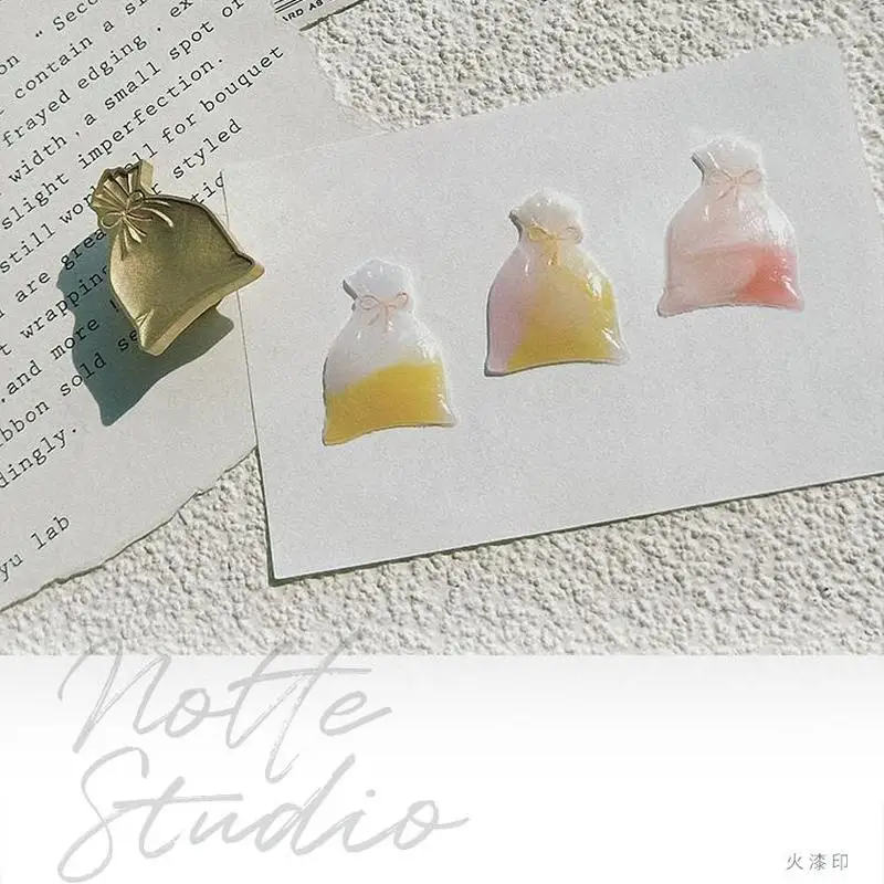 面白いワックスシールスタンプ魚バッグエンボスシールスタンプ銅ヘッド 3d つや消しレリーフ真鍮ヘッド封筒シールスタンプおもちゃ彫刻