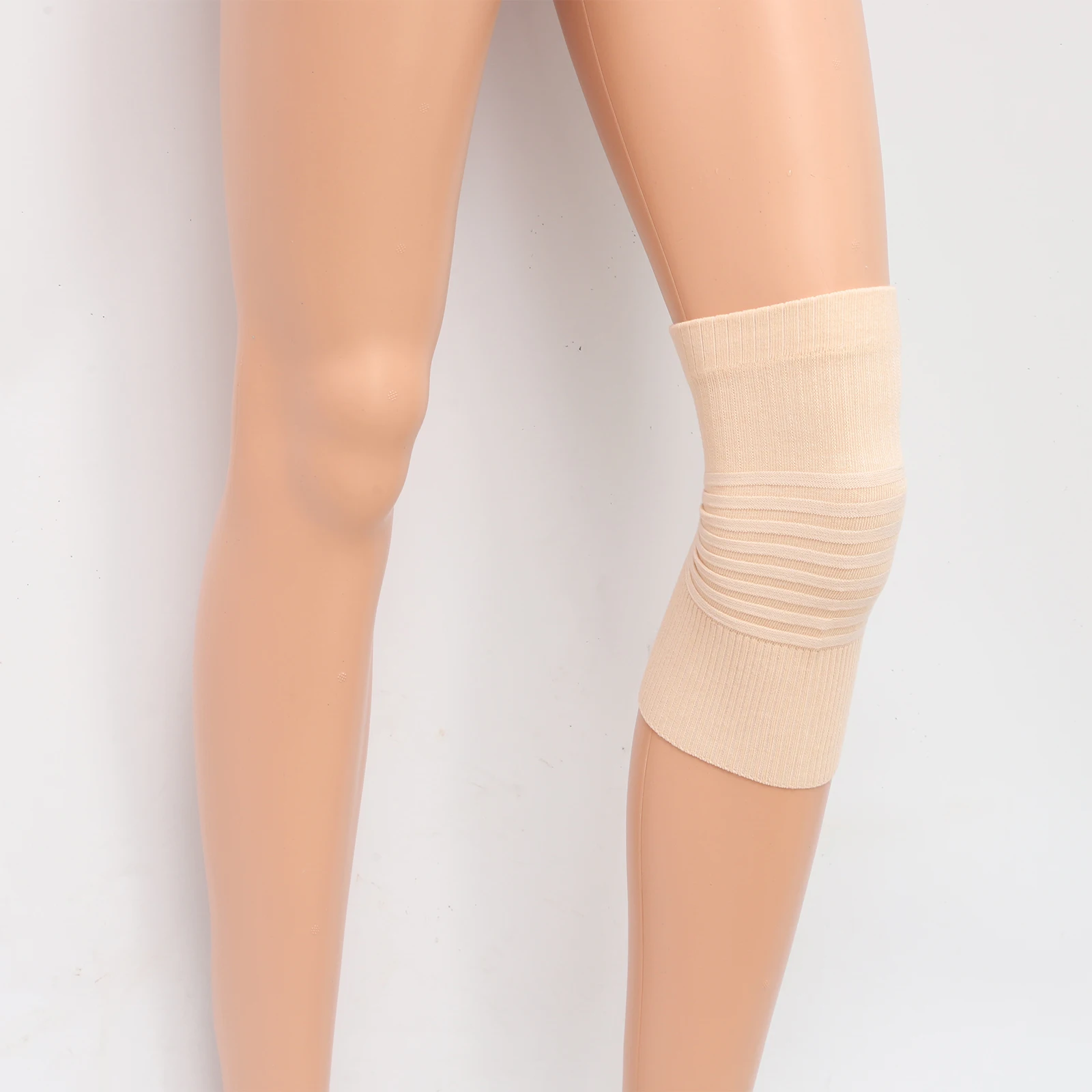 ผ้าฝ้ายบางKneelet Cover Non-Traceเข่าอุ่นSheathถุงเท้าสําหรับเครื่องปรับอากาศห้องเก่าเย็นขากีฬาProtector