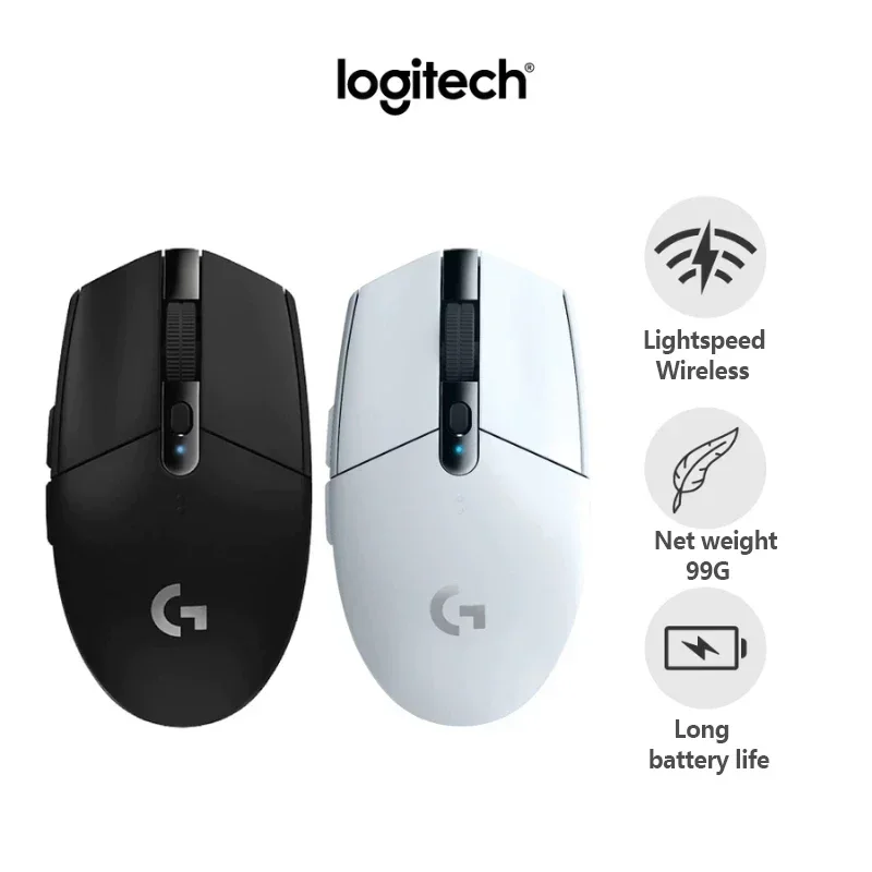 Logitech G304/G305 kabellose Gaming-Maus – LIGHTSPEED Tech, ultraleichtes Design, mehrere Farboptionen