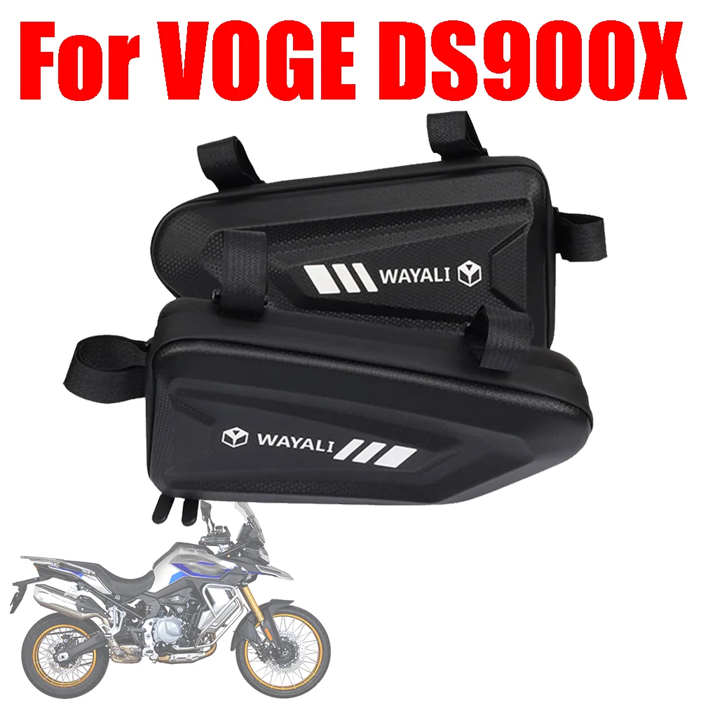 Für VOGE DS900X 900DSX DSX900 900DS DSX900 DSX DS900X Zubehör Seite Tasche Werkzeug Taschen Rahmen Stoßstange Stange Wasserdichte Lagerung Tasche