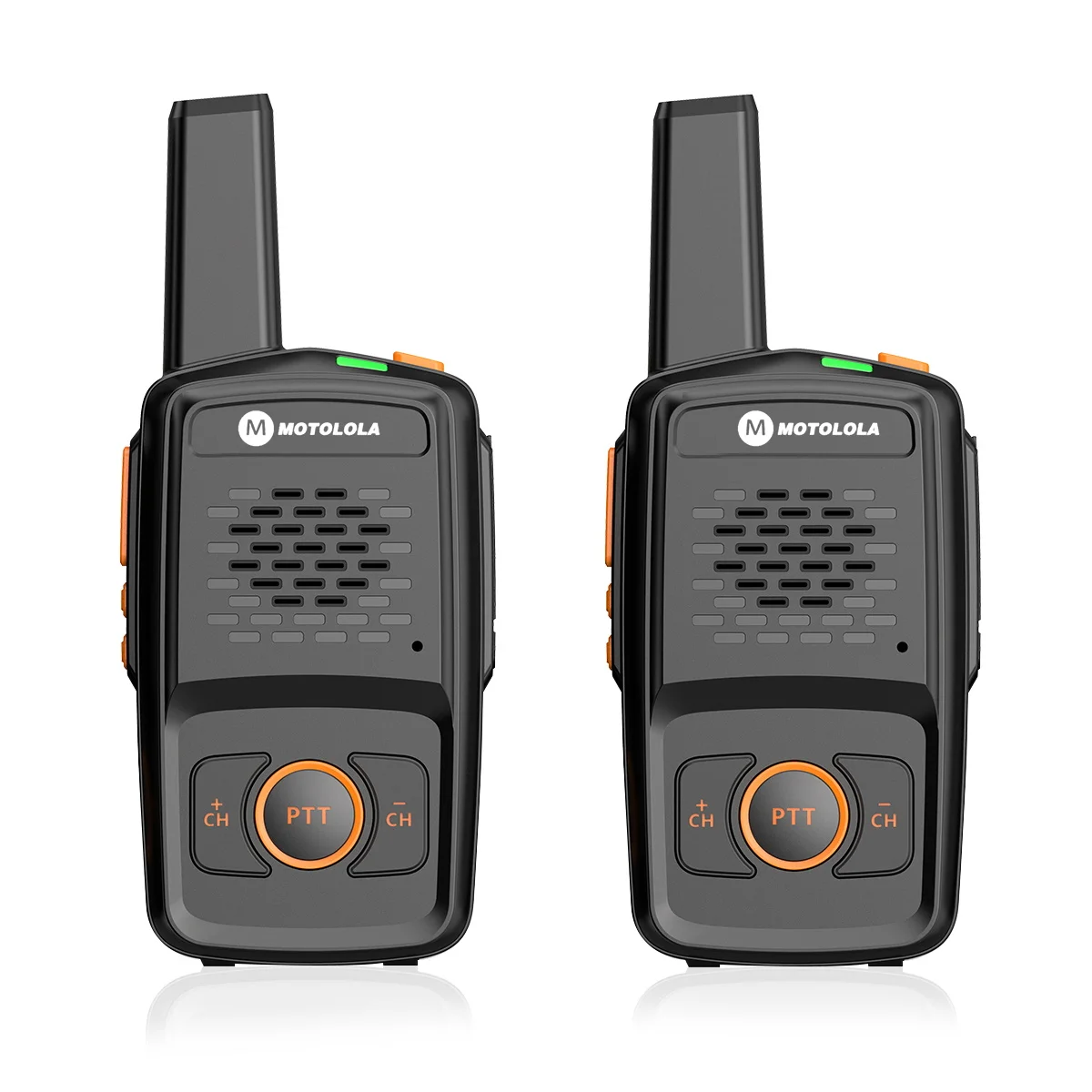 Motolola Mini-Walkie-Talkie, 16 Kanäle, professionell, MT-N1, UHF, 400–470 MHz, unterstützt USB-Aufladung, passend zu Baofeng-Funkgerät