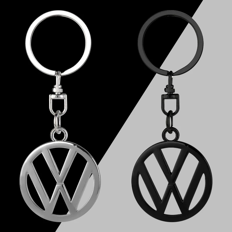 Llavero de coche con insignia, anillos de llavero, accesorios de Metal para Volkswagen Jetta MK5 MK6 Golf-4 5 6 7 Passat 3B7 601 171 B5 B6 B7