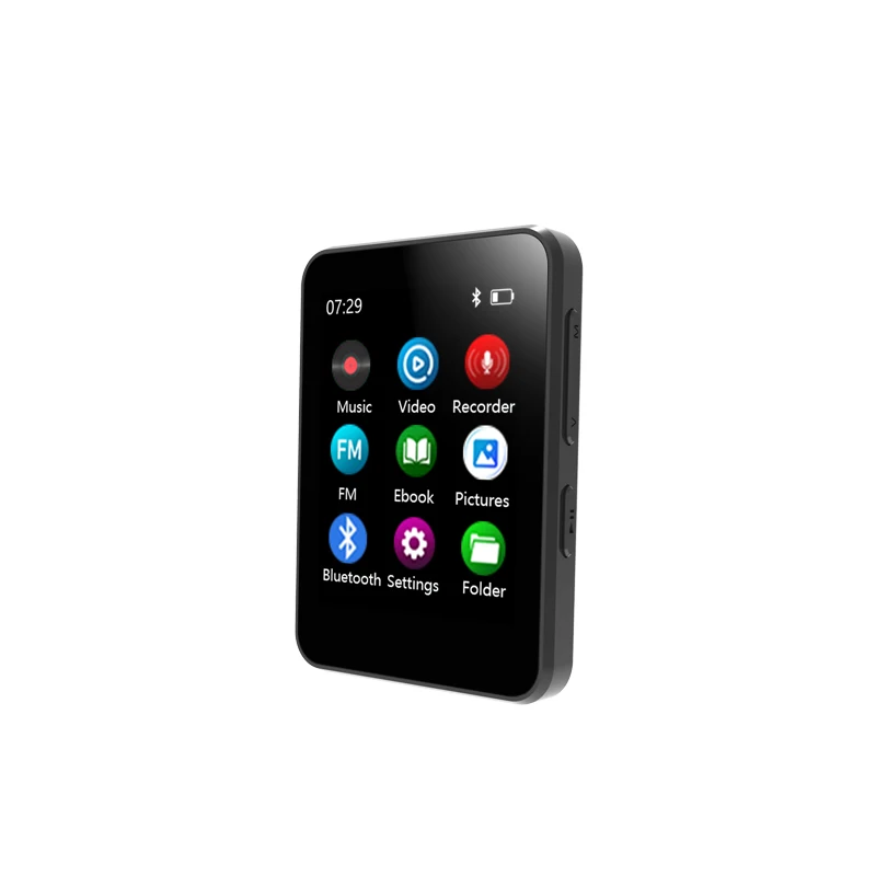 MP4 player MP3 player portable  with speaker music recorder/browser/memory 8GB full touch screen Bluetooth HiFi sound