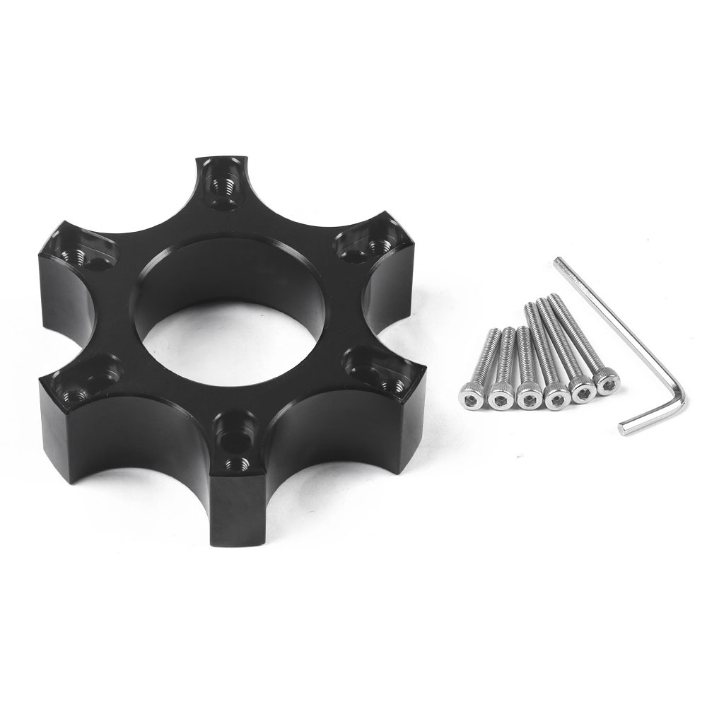 70mm ステアリングホイールアダプタープレート Thrustmaster T300RS フェラーリ P310 R383 Y用