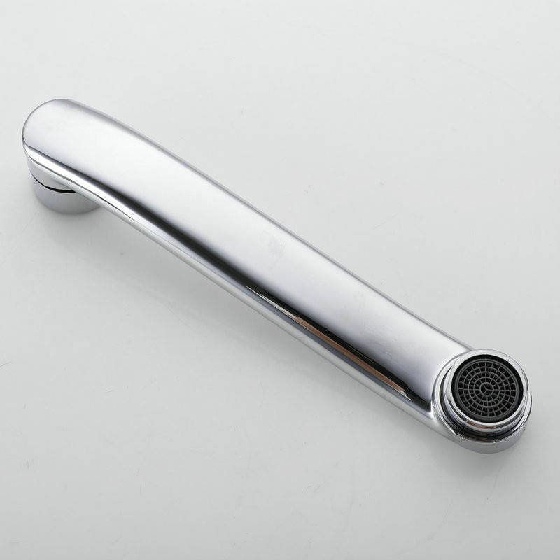 Edelstahl Waschbecken Wasserhahn Rohr In-wand Wasser Outlet Ellenbogen S-biegung Verlängerung Rohr Bad Küche Wasserhahn Undicht reparatur Teile