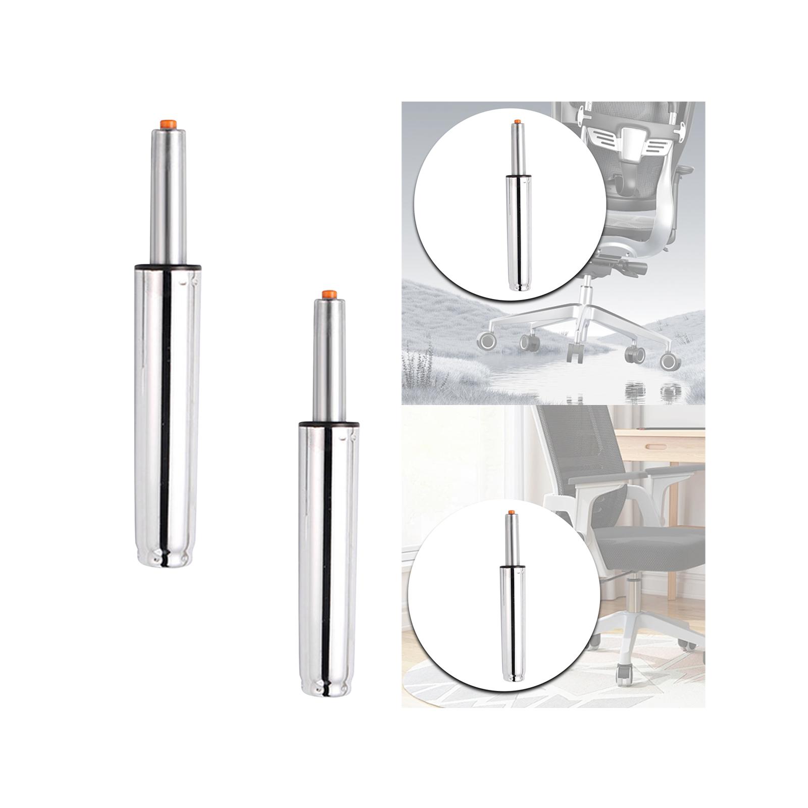 Cilindro de repuesto para silla, cilindro de elevación de Gas resistente, hierro, piezas de asiento giratorio, servicio pesado Universal para sillas de escritorio, taburete de Bar