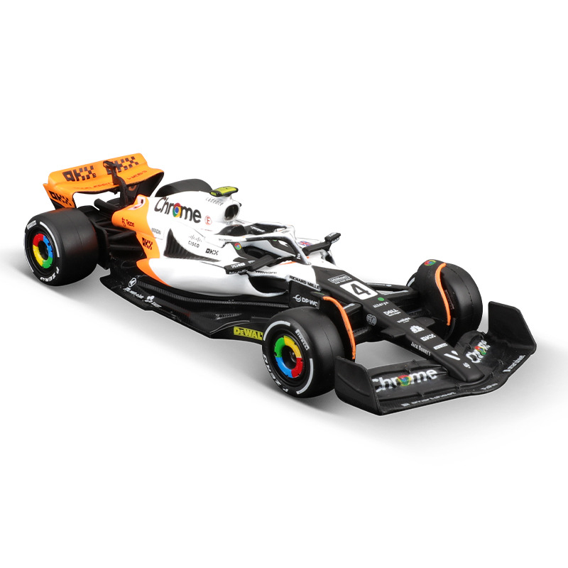 Nuevo 2024 F1 Bburago 1:43 Mclaren Mcl38 Miami Gp Monaco Gp Amg W15 F1 aleación miniatura Diecast modelo F1 campeón Mcl38 juguetes regalo