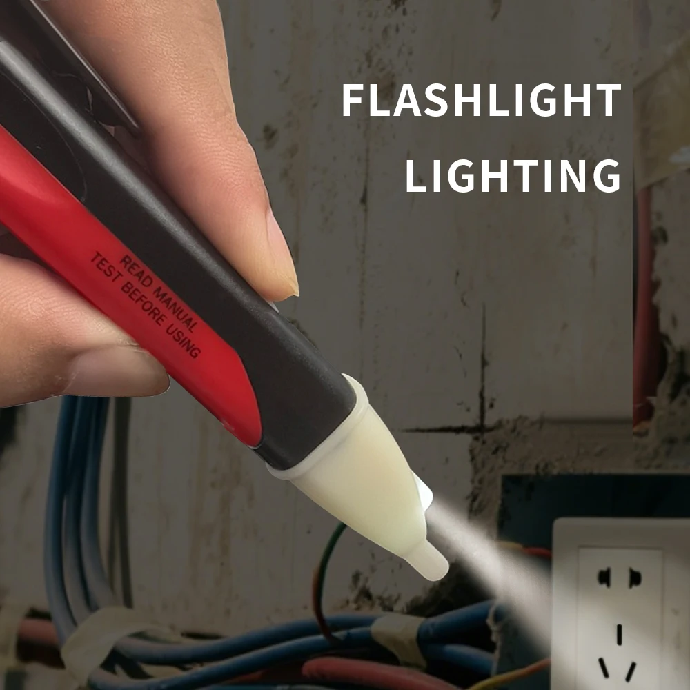 Voltage Detection Pen Electric Indicator Sensor Socket Wall Non-contact Ac Voltage Detector Power Outlet Instrument 90-1000v