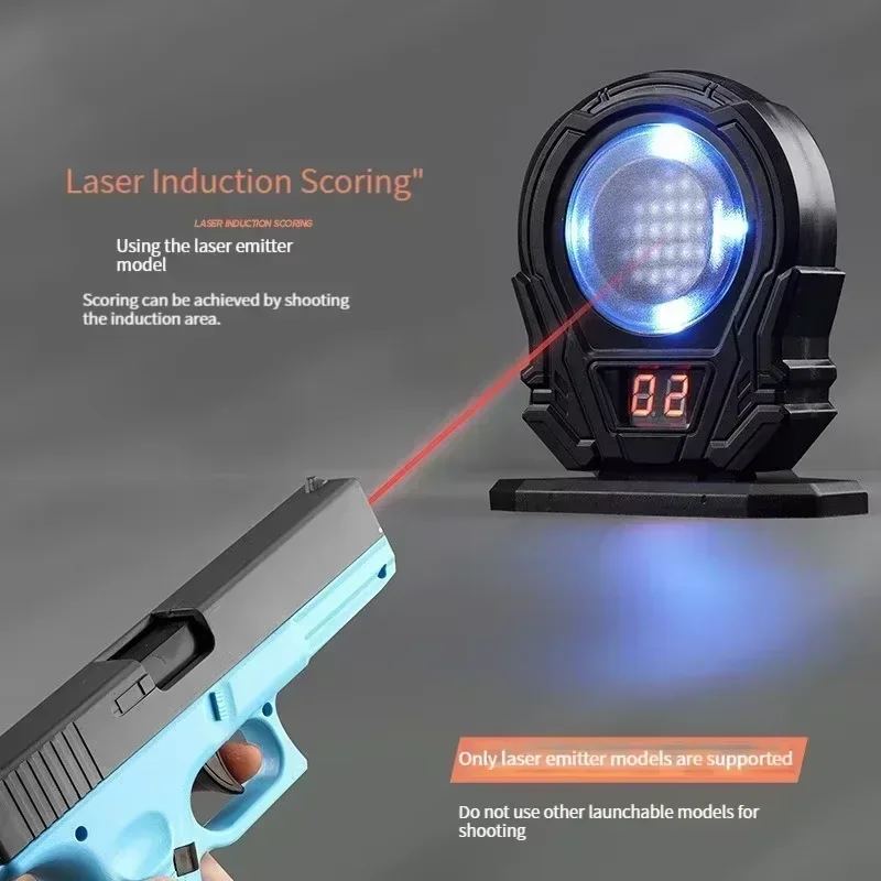 MInfrared Induction Electronic Scoring Laser Target Color Sensitive Shooting Practice With Sound Effects Training Toy Equipment