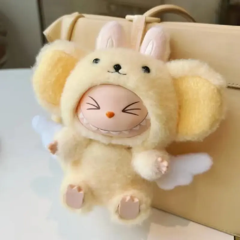 Für 15/17 cm Labubu Kleidung Cardcaptorsakura Spinell Sonne Anhänger Puppe Ändern Outfit Zubehör für V1 V2 Vinyl Labubu anzug Geschenke