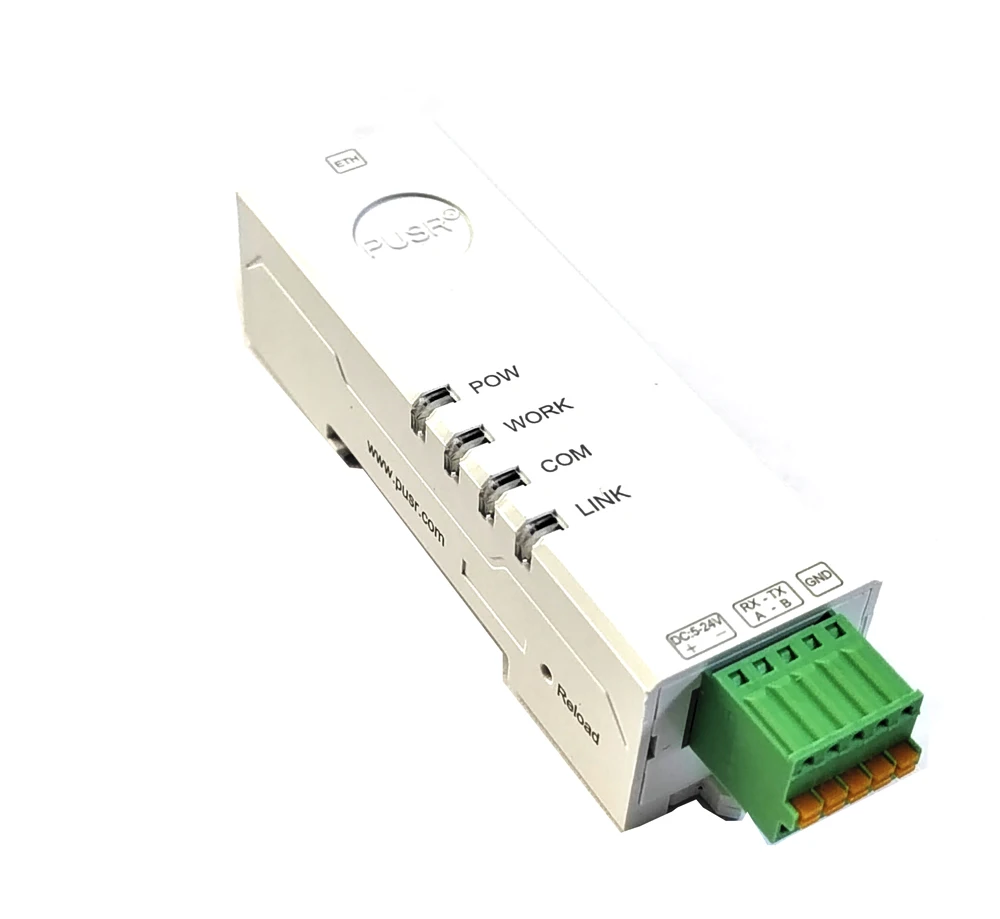 RS485!!!!! RS485 ไปยังอีเธอร์เน็ต Modbus เกตเวย์เซิร์ฟเวอร์อนุกรม Modbus RTU ไปยัง TCP USR-DR134