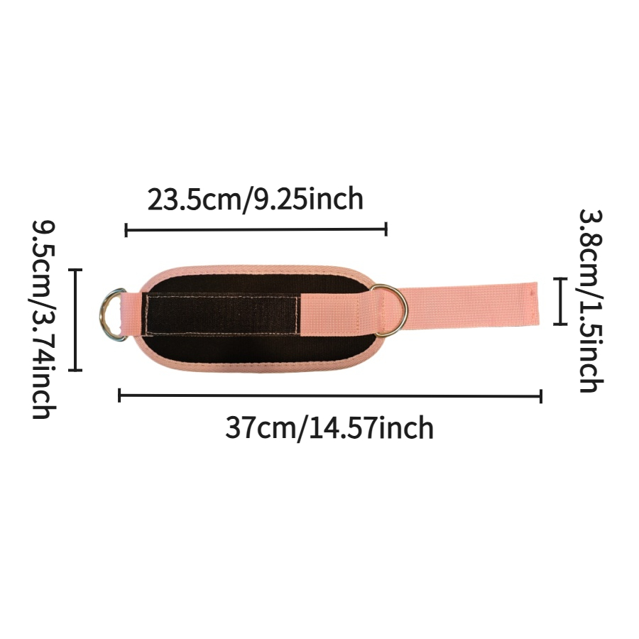 Fitness Enkelbandjes Verstelbare D-Ring Ondersteuning Manchetten Gym Beensterkte Workouts Katrol Met Gesp Sportbeschermer Veiligheid Ontmiddelen