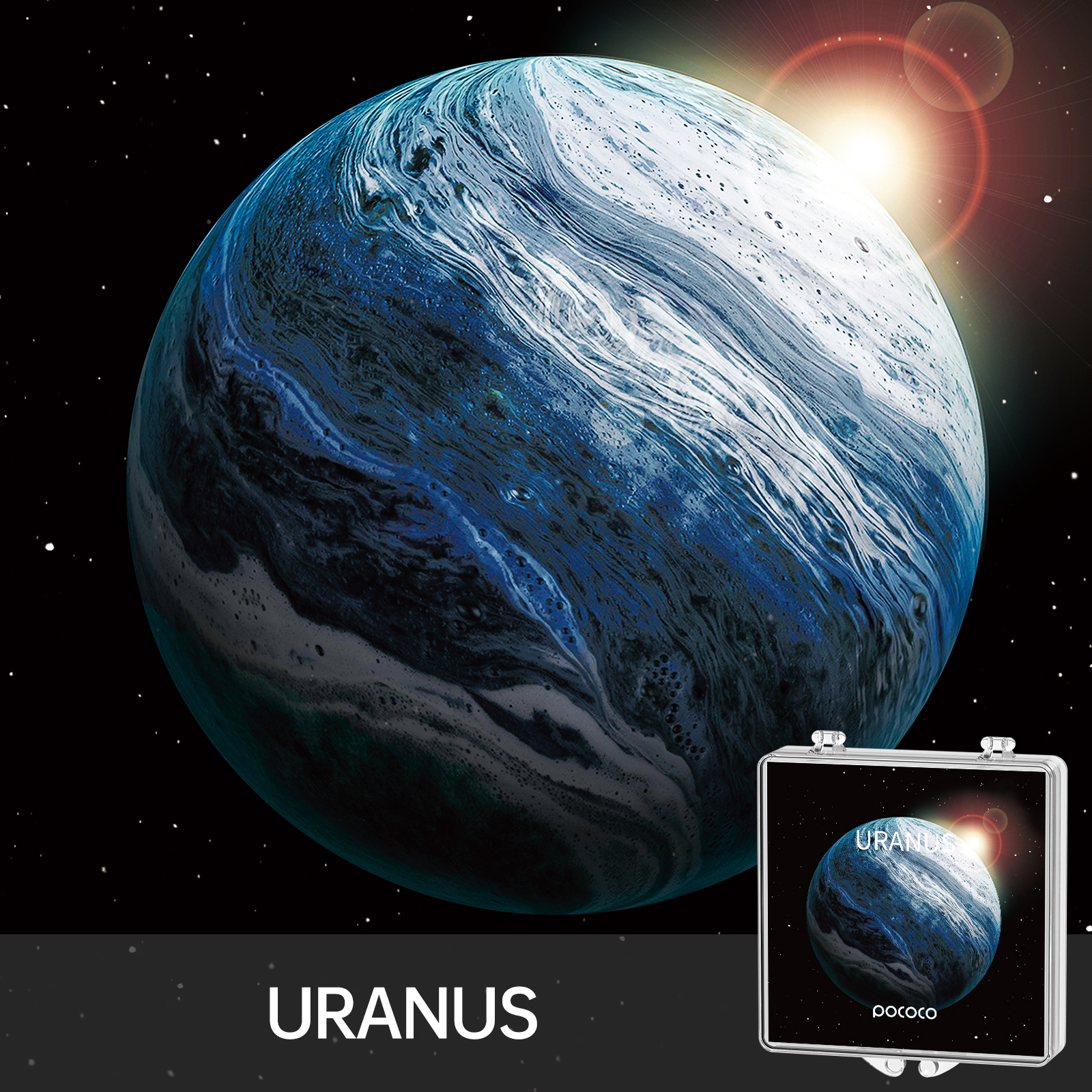 Immersive Planet - Discos para proyector POCOCO Galaxy, 5k Ultra HD, 8 piezas (sin proyector)
