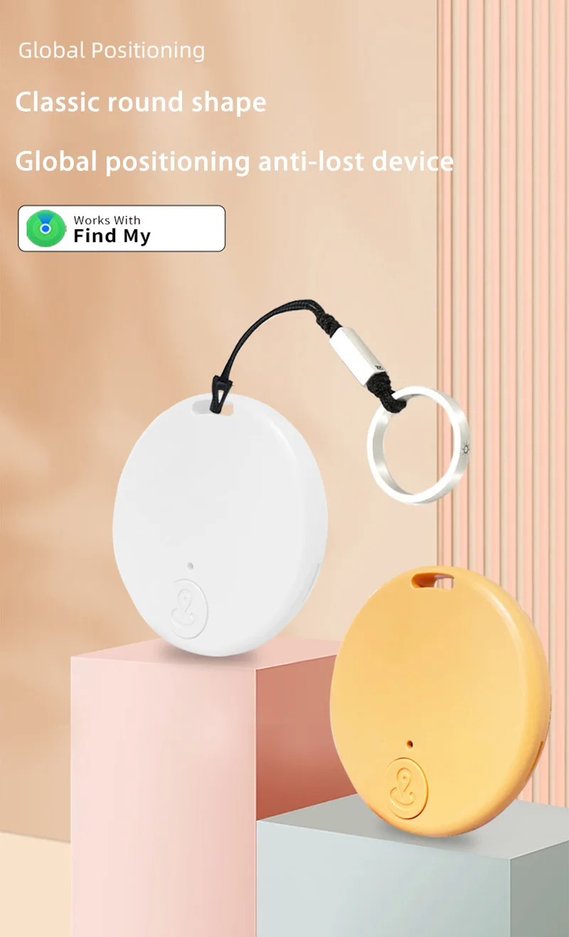 Xiaomi Apple Find My GPS Tracker Tag Global Locator Smart Tracker для устройств Apple CR2032 Батарея Anti-Loss для багажа Автомобиль для домашних животных