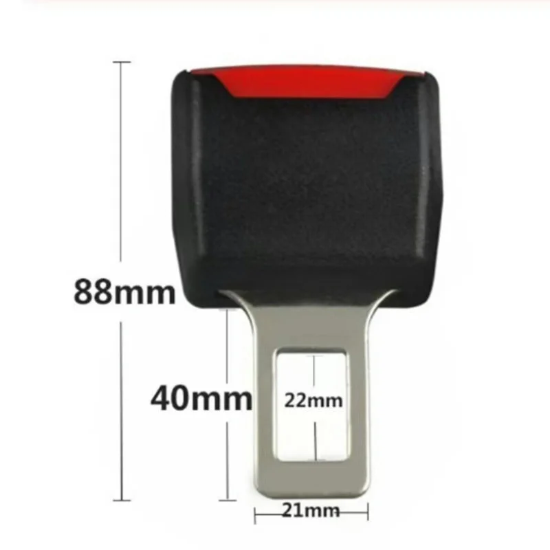 Autogordel Clip Extender Veiligheidsgordel Slot Gesp Plug Dikke Insert Socket Extender Veiligheidsgesp Veiligheidsgordel Accessoire