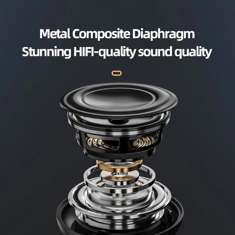Haut-parleur Bluetooth sans fil, Mini haut-parleurs portables d'extérieur sans fil, haut-parleur Surround de musique, voix HD, basses choquantes