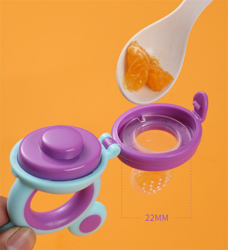 Baby Teetherจุกนมผลไม้อาหารFeederสําหรับNew BornSilicona TeethersอาหารสดNibbler Pacifierคลิปเด็กอุปกรณ์เสริมBPAฟรี