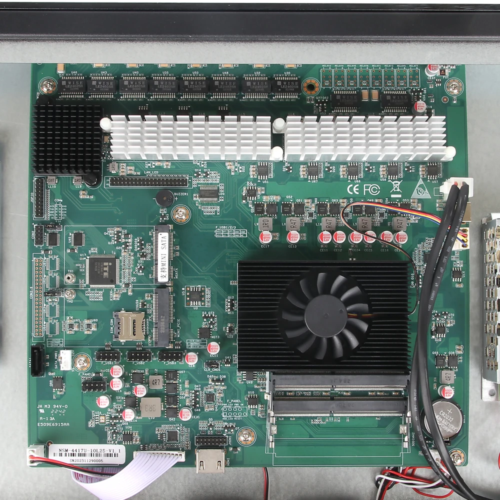 Прибор Firewall для монтажа в стойку 1U Intel Celeron 3965U/3865U 10x 8x 6x Сетевой сервер Gigabit Ethernet