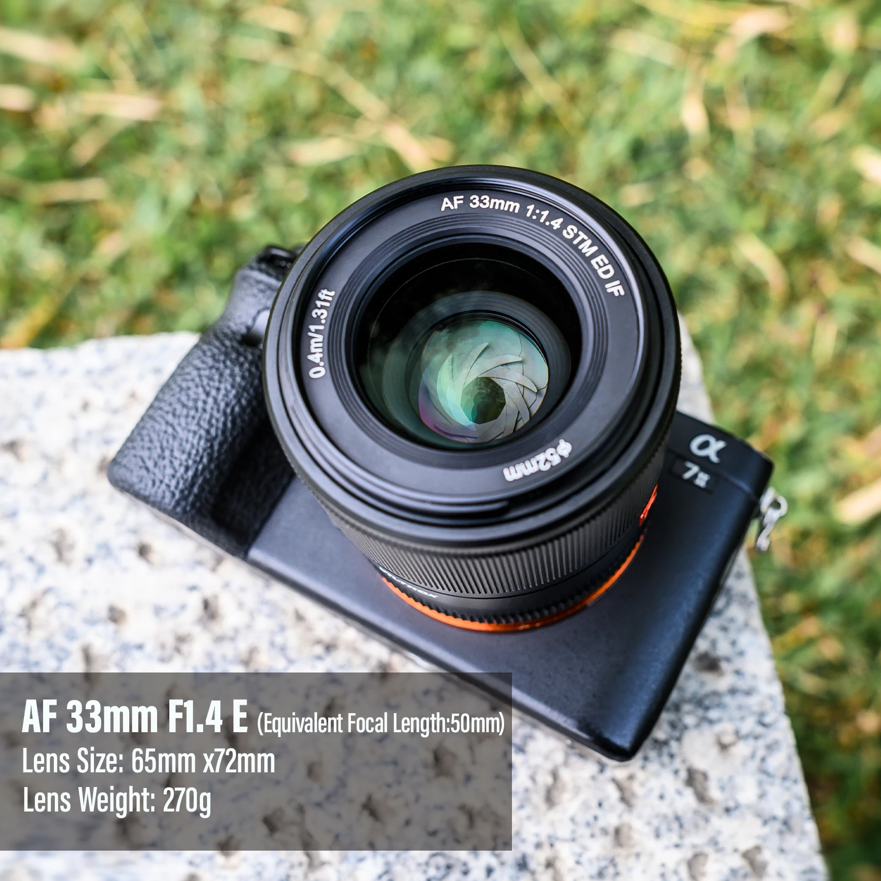 Viltrox lente de gran apertura para cámara Sony E mount, APS-C de lente de enfoque automático, 56mm, F1.4, STM, A7R, A7IV, A9II, A6600