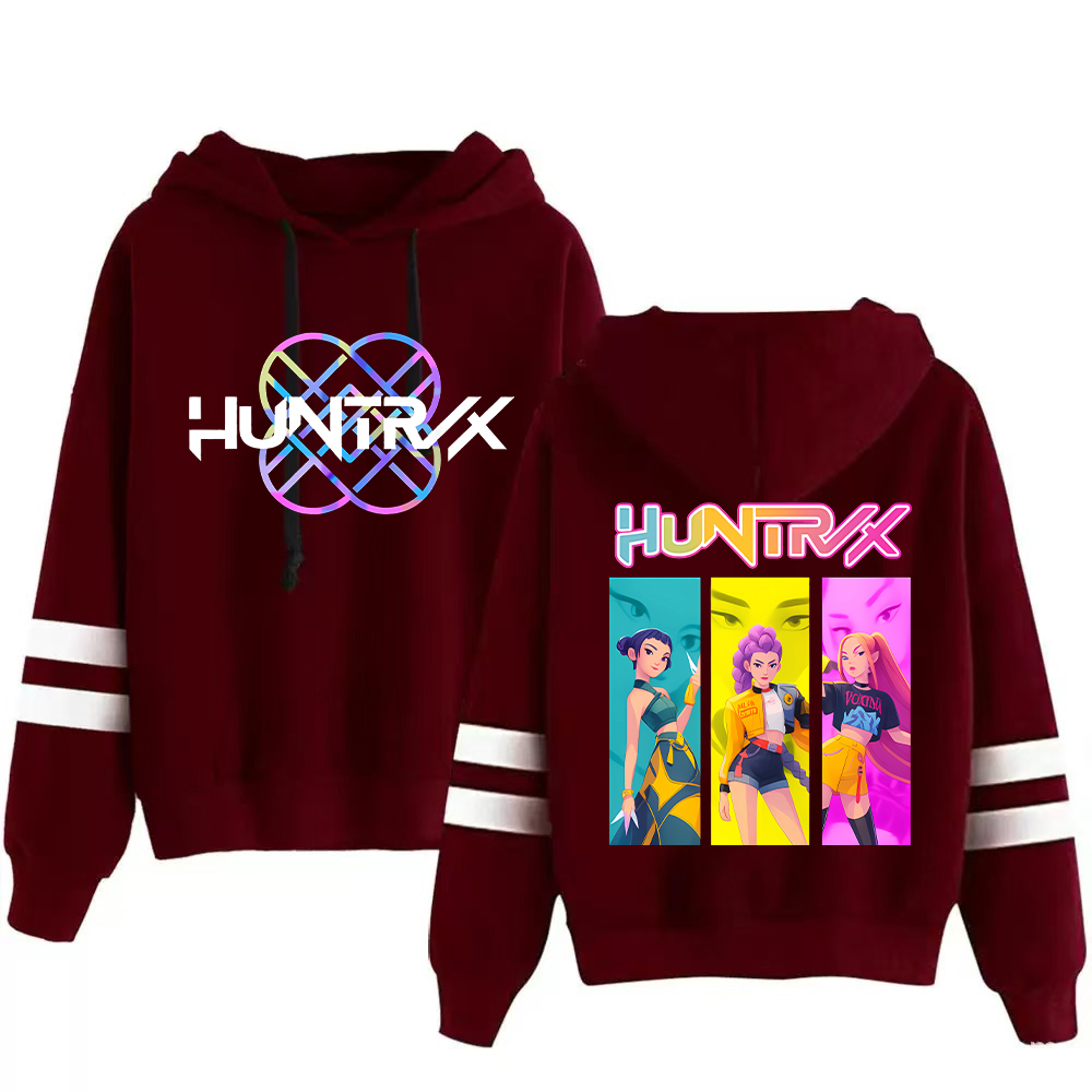 2025 Kpop Demon Hunter sweat à capuche femme Anime Huntrix graphique à capuche 90s décontracté hiver à manches longues pulls à capuche Shoujo vêtements