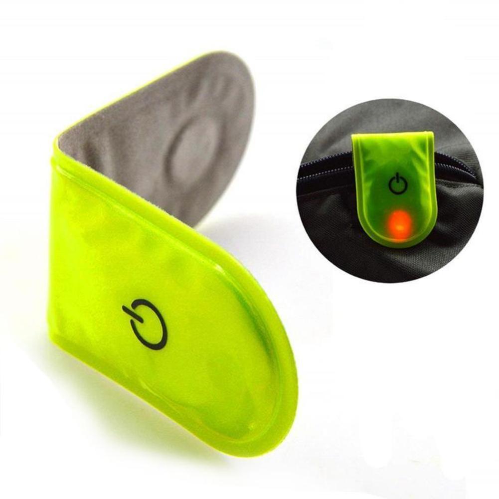 Reflective Magnetic Clips for Kids Backpacks Reflector Bag Clips for Night Walking Bike Cycling Safety Accessories