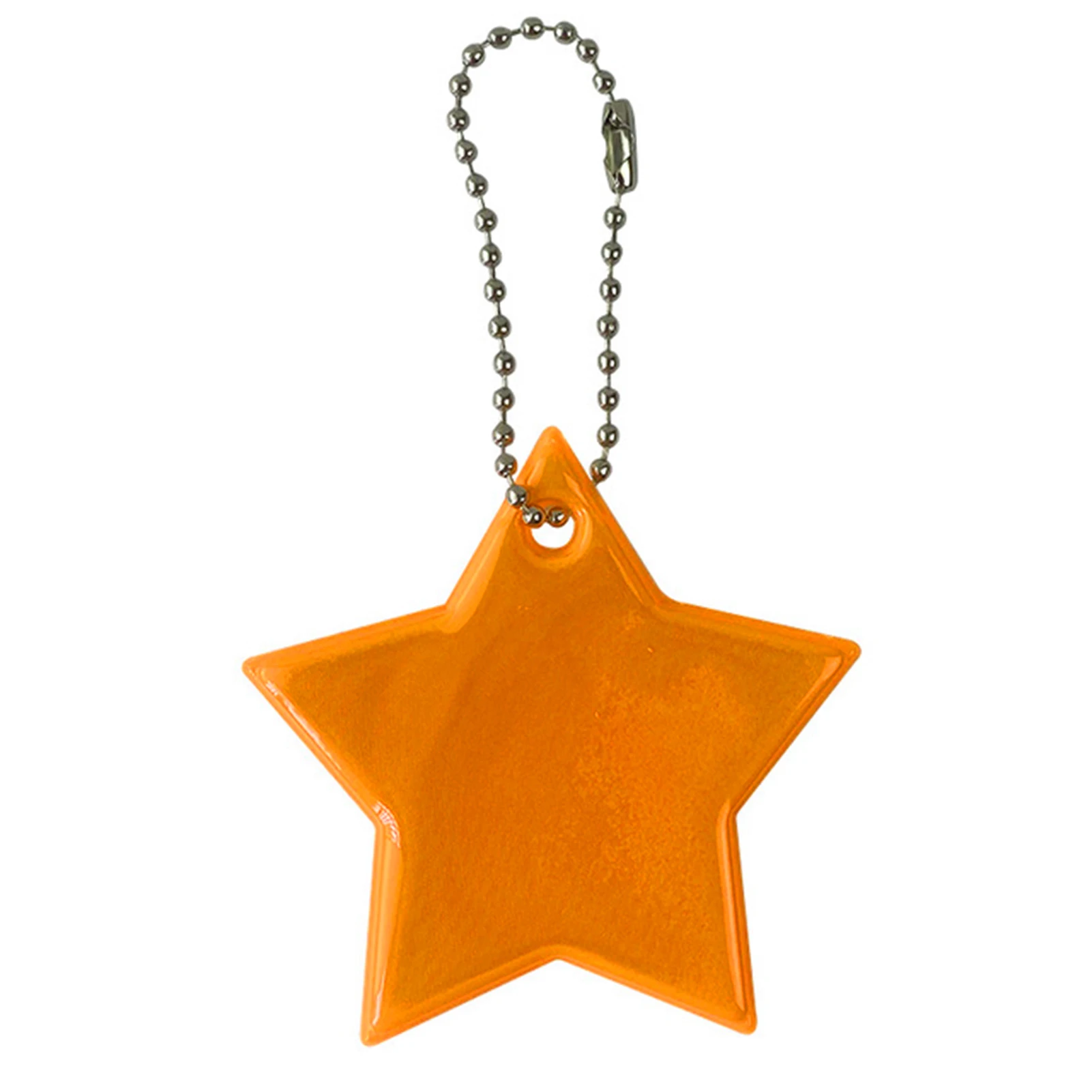 Star odblaskowy breloczek do torebek plecak wisiorek Decor brelok na prezent dla dziecka noc bezpieczeństwa reflektor do rzeczy sygnalizacji świetlnej