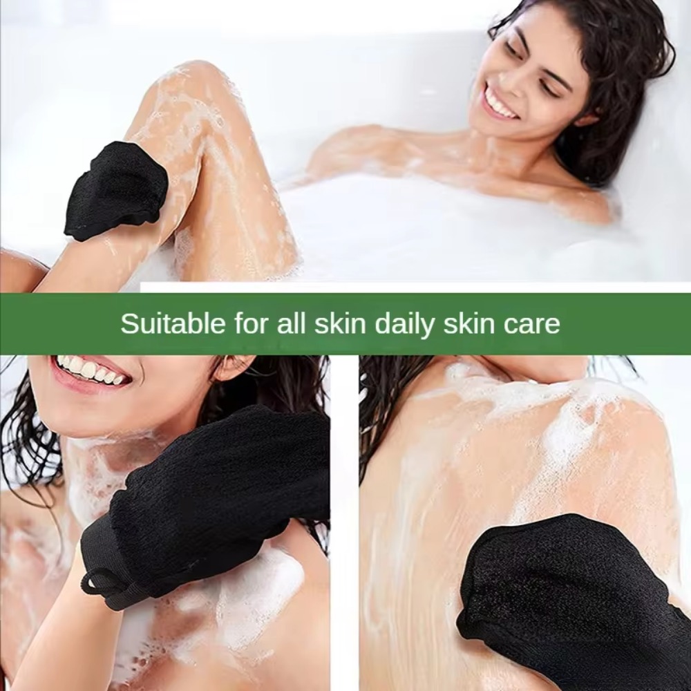 1pc Hammam Dusche Verdicken Bad Magie Peeling Handschuh Peeling Tan Entfernung Kessa Bade Reinigung Produkte Körper Wäscher