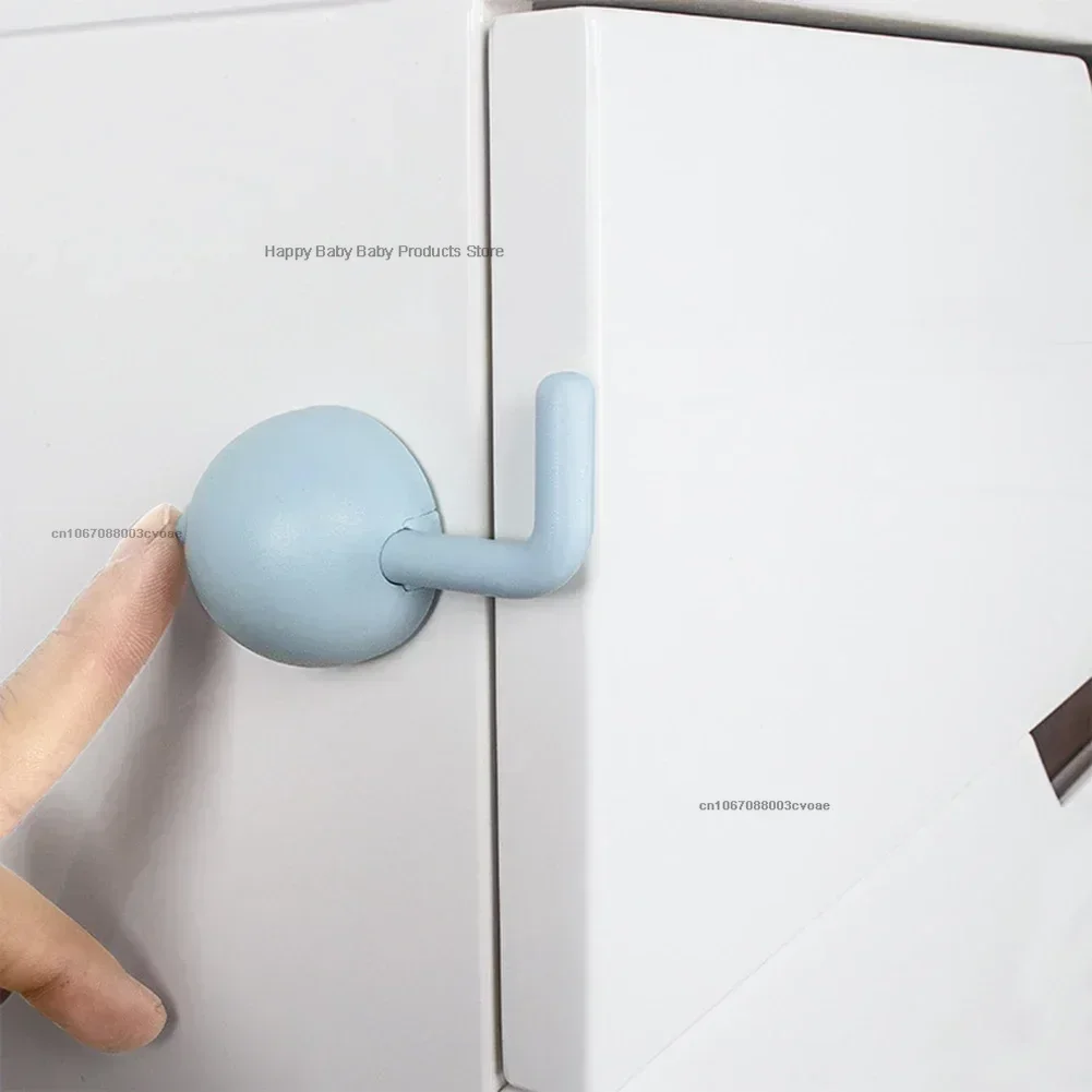 ตัวล็อกความปลอดภัยของเด็กอเนกประสงค์สำหรับเด็ก, ตัวล็อคประตูลิ้นชักนิรภัยหัวเข็มขัดติดตู้เย็น1/2/3ชิ้น