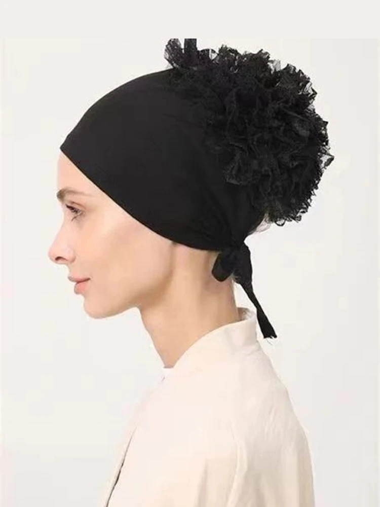 女性用ヒジャーブスカーフ,イスラム教徒のファッションアクセサリー,ストレッチターバン,ボリュームバック,ヘッドバンド,インドのラップアラウンド,バンダナ,新しいコレクション2020