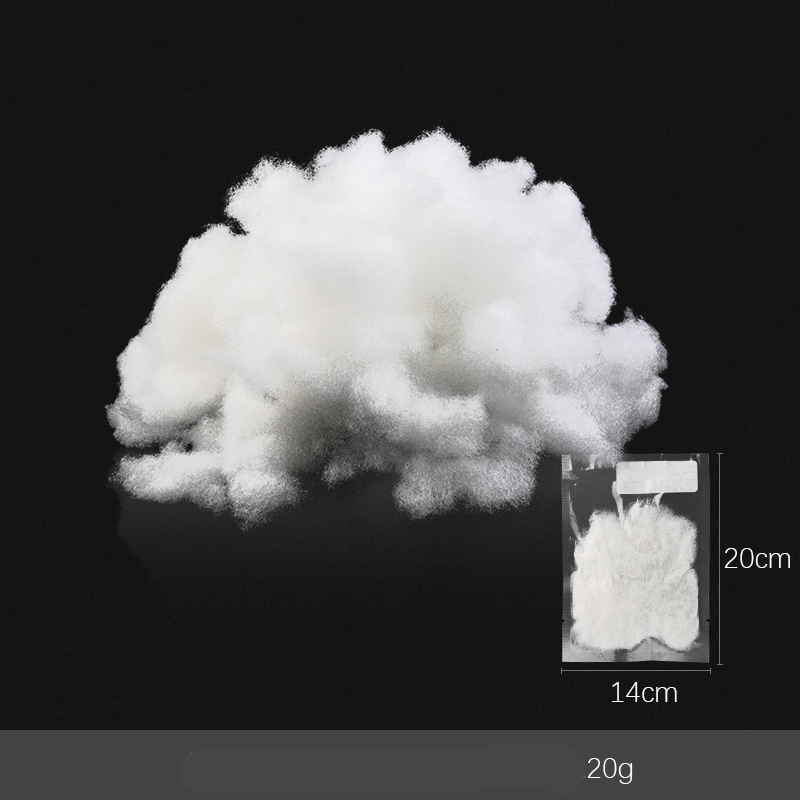 20-200 g/lote de muñecos de peluche de algodón PP, relleno de fibra de poliéster Premium, relleno de alta elasticidad, relleno de almohada hecho a mano DIY