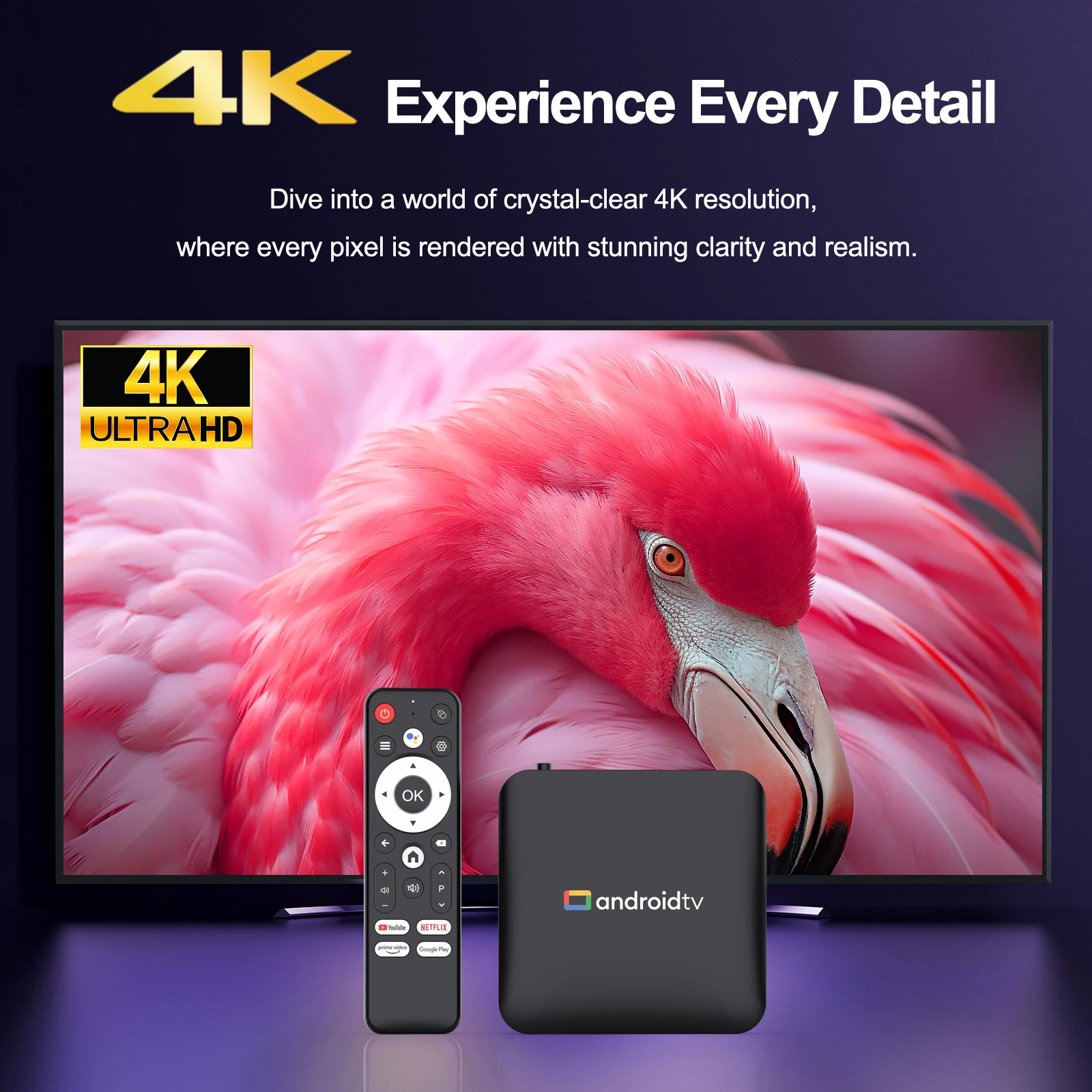 Android 14.0 Smart TV Box H96 Max S905L3 Домашний кинотеатр Bluetooth с Google Voice Media Player 2G 16G 4K HD Video Set TV BOX