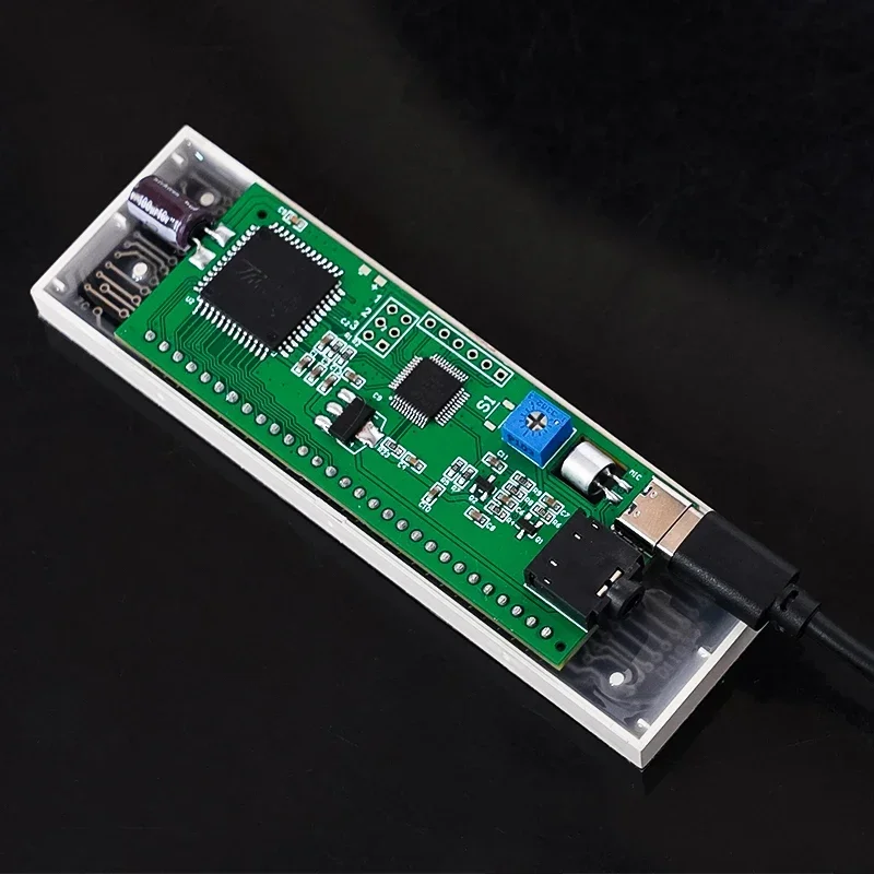 Indicatore di livello Audio a LED bianco Pickup Rhythm LightAmplifier VU Meter per la modifica Audio delle lampade dell'atmosfera del lettore di auto