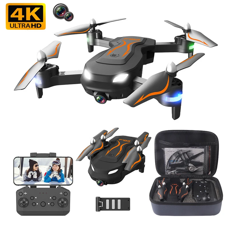 Neue F183 Professionelle Faltbare Quadcopter Luft Drohne 4K HD Kamera GPS RC Hubschrauber FPV WIFI Intelligente Anschluss spielzeug Geschenke